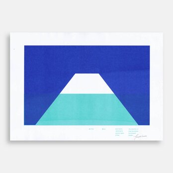 Art Print (Riso) / Risoscape 富士山#3の画像