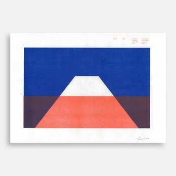 Art Print (Riso) / Risoscape 富士山#1の画像