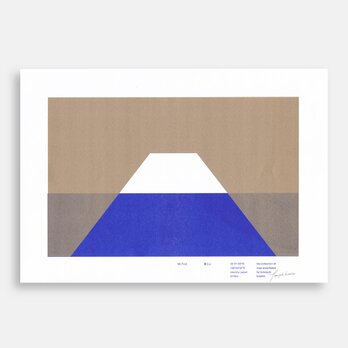 Art Print (Riso) / Risoscape 富士山#4の画像