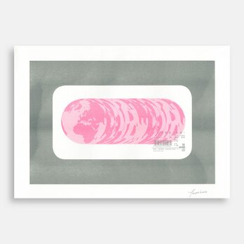 Art Print (Riso) / Ham of the Planet #1の画像