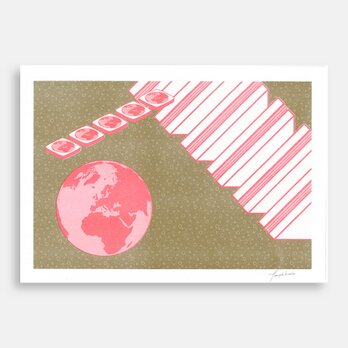 Art Print (Riso) / Ham of the Planet #9の画像