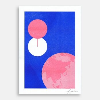Art Print (Riso) / Ham of the Planet #11の画像