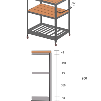 tika様専用　ワゴンの画像