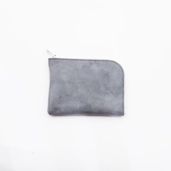 cow leather wallet （ネロ）11×8/小銭入れ/カード入れ/WS001の画像