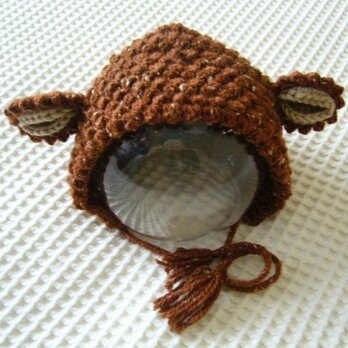 アニマル・ボンネット（茶羊）