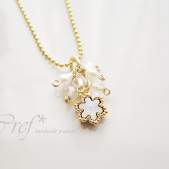 sold:snow crystal*Necklaceの画像