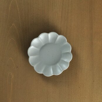 豆皿・菊／白の画像