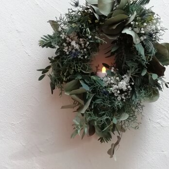 wreath－冬の森の画像