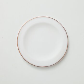 リム皿 ラウンド  Sサイズ (ホワイト)の画像