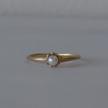 Frill Akoya Pearl Ringの画像