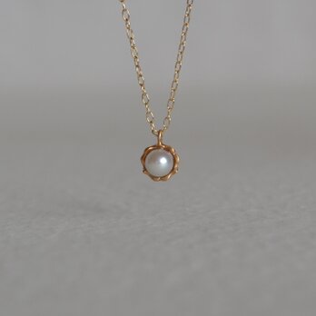 Frill Akoya Pearl Necklaceの画像