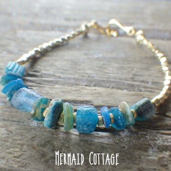 地中海ブレス　Roman Glass Seaside Braceletの画像