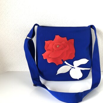 帯バッグ〜真っ赤な薔薇〜
