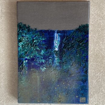 Work 29.01'21  ー 紺碧瀑布図 ー