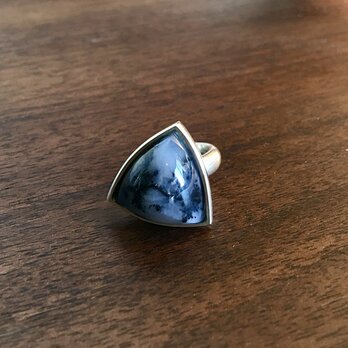 dendritic agate ringの画像