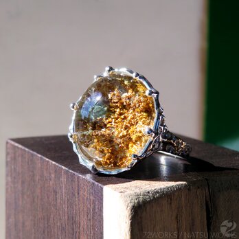 ガーデンクォーツ リング ＊ Garden Quartz Ring bの画像