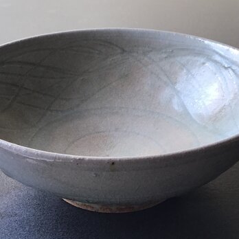 林檎灰釉　麺鉢　の画像
