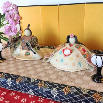 「陶雛　花姫」　雛人形　ひな祭り　桃の節句の画像