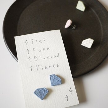Flat Fake Diamond Pierce（マリン）の画像