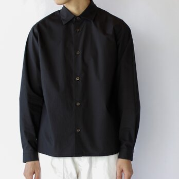 air tumbler cotton shirt/black