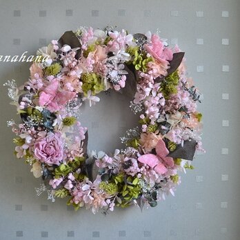 【母の日2021】桜ピンクの春wreathの画像