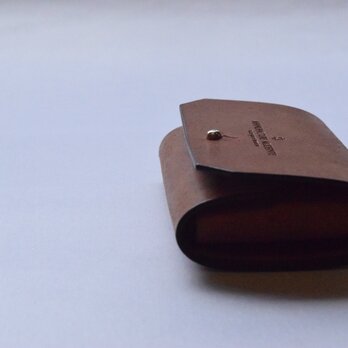 [受注生産品] No.007 Business Card Holder 名刺入れ[BROWN]の画像