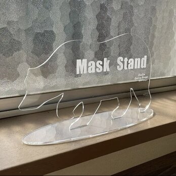 マスクスタンド　クマ　ベアーVerマスクラックMask Standの画像