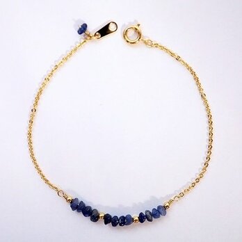 ロイヤル/ブルーサファイアブレスレット Royal Blue sapphire Bracelet B0057の画像