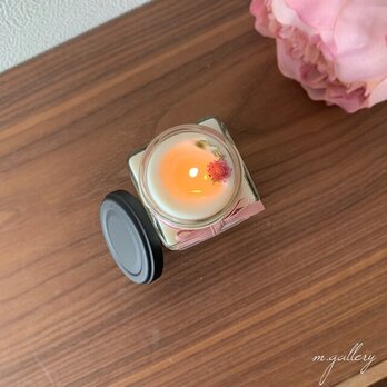 ☆新作☆ 【ピオニー】ソイアロマキャンドル SOY CANDLEの画像