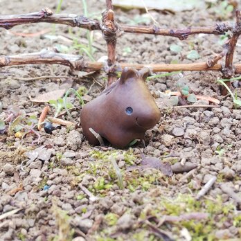 ツゲ 午 干支 根付