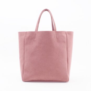<在庫sale>light suede handbag L（ピンク）/人工皮革（アルカンタラ）/HB016の画像