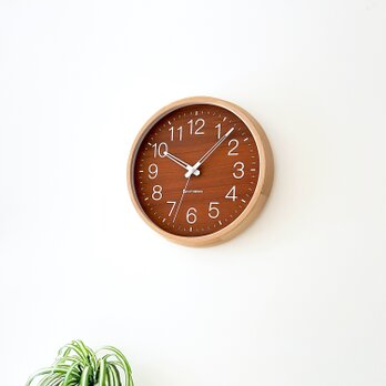 KATOMOKU muku clock 2 km-73NA 掛け時計 木製 無垢材