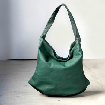 吸い付くようなタッチ感⁂軽く柔らかい袋タイプ・ＬＵＡ(ＬＡ００1)＃green⁂の画像