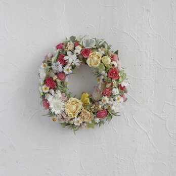 (再販5）Wreath to enjoy springの画像