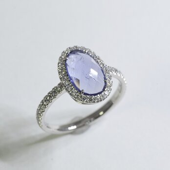 Tanzanite & Diamond Ringの画像