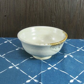陶器 ひとくち茶碗　白＋茶【210311】の画像