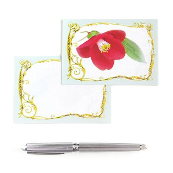 花のメモ「椿」３０枚の画像