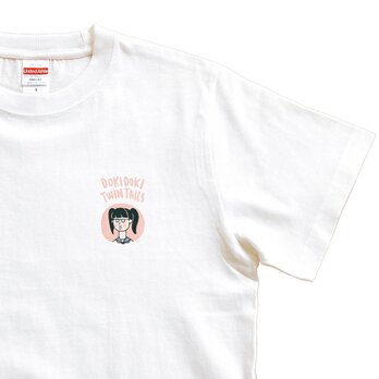 半袖Tシャツ『ドキドキツインテール』メンズ レディース ワンポイントの画像