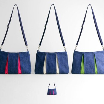 KOSHO ougi denim ポシェットの画像