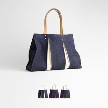 KOSHO ougi denim トートバッグ WHの画像