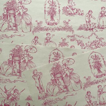トワルドジュイ風wrappingpaper　8枚setの画像