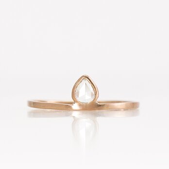 Rosecut diamond ring / Lotus budの画像