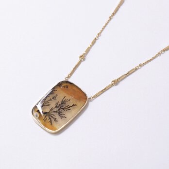 Dendrtic Agate Necklaceの画像