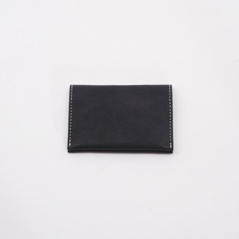 tanning cow leather case（黒）/名刺入れ/meishi01_bの画像