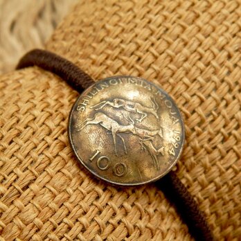 ＃H93 Tanzania  Coin Hair Elasticの画像