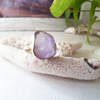 【14号】lavender amethyst ringの画像