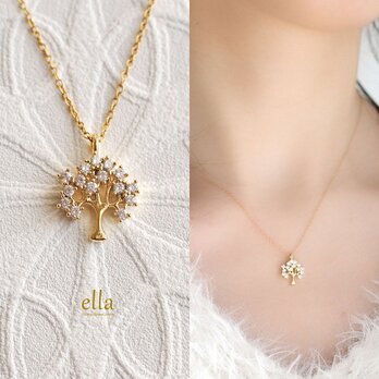 送料無料[14kgf]生命の樹のネックレス、クリスタルツリーのネックレス