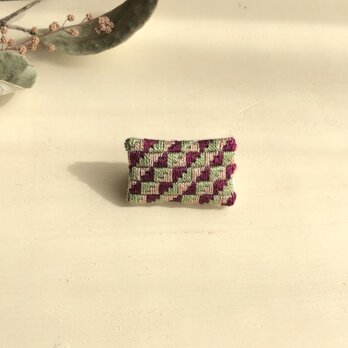 絽ざしのブローチ　－Heaven－