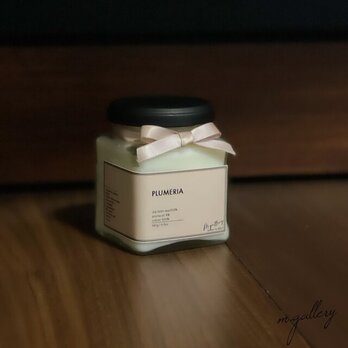 【プルメリア】ソイアロマキャンドル SOY CANDLEの画像