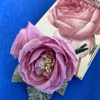 布花 Spring pink rose corsageの画像